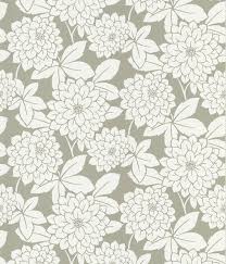 Well woven grand garden ivory floral oriental modern formal area rug 2x4 (2'3 x 3'11) easy to clean stain fade resistant shed free traditional transitional soft living dining room rug. 43 Modern Floral Wallpaper On Wallpapersafari