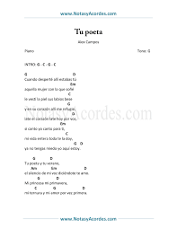 Tu Poeta Alex Campos Acordes Para Piano Letras De Canciones Cristianas Notas De Canciones Letras De Musica Cristiana Letras y acordes punto net, el mejor sitio para encontrar y compartir letras de canciones, con sus correspondientes acordes para guitarra y piano. tu poeta alex campos acordes para