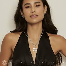 Chain Jewish Star Necklace Womens U7 Mens Star Of David Necklace Jewish  Pagan Silver Pendant For