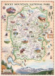 Upper yosemite falls in november jigsaw puzzle. Puzzles Yosemite National Park Masterpieces Xplorer Maps Jigsaw Puzzle 100 Made In Usa 1000 Pieces Toys Games