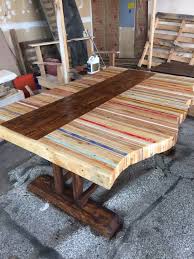 Handcrafted Reclaimed Wood Art Dining Kitchen Table For Sale In Colorado Springs Co Offerup Wood Table Diy At Home Furniture Store Diy Pallet Furniture