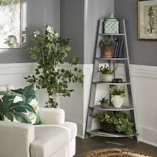Beachcrest Home Stoneford Corner Bookcase Reviews Vozeli Com