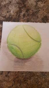 I live in an apartment and it is relatively quiet most of the time, so i was concerned about the noise. Colored Pencil Tennis Ball By Incognitotriceratops On Deviantart