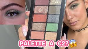 Proviamo una palette che costa €2 + Makeup Tutorial💄