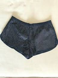 Victoria S Secret Navy Blue Sequin Shorts Xs Ebay