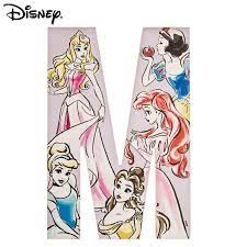 Disney Princess Letter Wood Wall Decor M Wood Wall Decor Disney Princess Letter Wood Wall