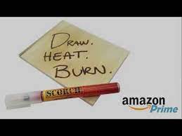 Chemical Wood Burning With A Scorch Marker Youtube Wood Burning Pen Wood Burning Pen Projects