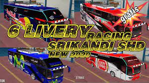 Bussidupdate instagram posts gramho com. Livery Bussid 6 Livery Racing Srikandi Shd Youtube