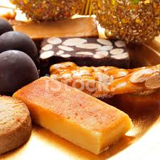 First be sure to grease the pan with a light layer of butter, and then add a light layer of cinnamon. Turron Mantecados And Polvorones Typical Spanish Christmas Swe Stock Photos Freeimages Com