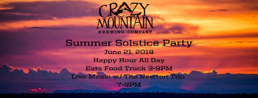 Here are ideas for the perfect food, ideal drinks, and summery ambiance. Crazy Mountain Brewery Summer Solstice Party Denver S Art District On Santa Fe