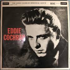 LP with Eddie Cochran. The record from 1960. In my collection