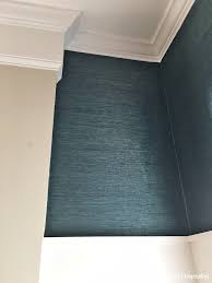 It's modern, but also coastal. Lessons Learned From Grasscloth Wallpaper Southern Hospitality