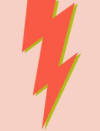 Lightning Bolt Print Etsy In 2021 Lightning Bolt Art Lightning Bolt Preppy Wallpaper