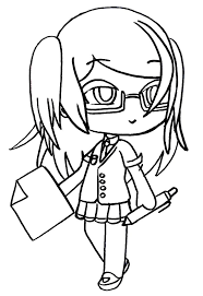 Unique collection of gacha life coloring pages. Gacha Life Misty Is An Npc Found In School Of Life Mode Coloring Pages Gacha Life Coloring Pages Coloring Pages For Kids And Adults
