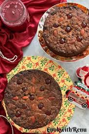 First only follow the traditional way; Whole Wheat Classic Christmas Cake Cook With Renu