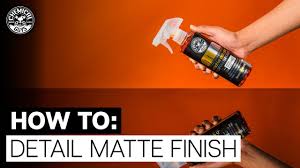 Просили в прошлом топике выложить урок. Best Way To Clean Protect Matte Finish Anywhere Anytime Chemical Guys Youtube
