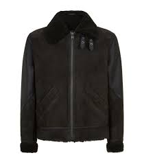Hugo Boss Shearling Jacket Hugoboss Cloth Shearling Jacket Jackets Hugo Boss