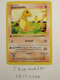 You can find and catch charmander using our guide below on how to obtain this pokemon. First Edition Charmander Value 1 98 2 500 00 Mavin