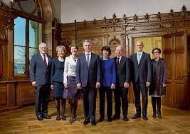Da ein besonderes jahr hinter den bundesräten liegt. Wie Das Diesjahrige Bundesratsfoto Entstand Fotointern Ch Tagesaktuelle Fotonews