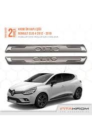 Tual Tasarim Renault Clio Gumus Kapi Esigi Kapi Karsilama 4 Lu Set Trendyol