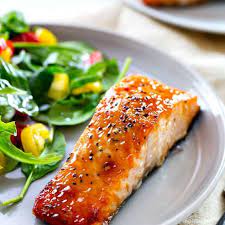Brown Sugar Glazed Salmon Recipe Yummly Recipe In 2021 Salmon Glaze Recipes Brown Sugar Glazed Salmon Baked Salmon Recipes