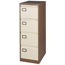 Check spelling or type a new query. Bisley Filing Cabinet With 4 Lockable Drawers Aoc4 470 X 622 X 1321mm Brown Cream Viking Direct Ie