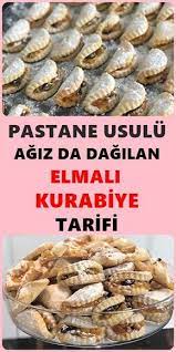 bugun sizlere evlerinizde pastane usulu elmali kurabiye tarifi verecegim oldukca lezzetli olacagindan emin olabilirsiniz yemek tarifleri yemek kurabiye
