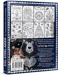 Bine Brandle Xxl Vorlagen Fur Fantastische Fensterbilder Vorlagenmappe Mit Motiven In Orginalgrosse Vielseitige Motive Fur Abwis Fensterbilder Vorlagen Motive