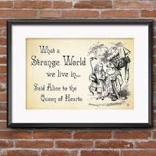 Alice In Wonderland Decor Party Decorations Wall Art Etsy Alice And Wonderland Quotes Alice In Wonderland Print Alice In Wonderland Decorations