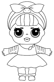 Monster doll lol surprise protest muñecas lol: Lol Para Colorear
