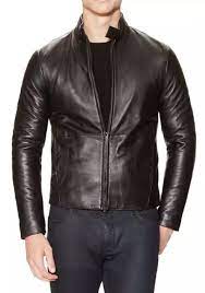 Armani Collezioni Biker Leather Jacket Leather Jacket Jackets Fashion