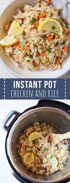 If you're like many people, you might have a monthly rotation of dinner entrees that you regularly cycle through. Instant Pot Chicken And Rice Is A Healthy Instant Pot Recipe Made With Hearty Ve Healthy Instant Pot Recipes Instant Pot Dinner Recipes Rice Recipes For Dinner