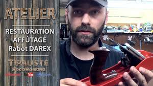 Comment restaurer et affûter ses rabots Darex 505 et Stanley Bailey 4 avec  affûtage à la Tormek T7