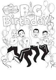 Wiggles big red car coloring pages. Printable Wiggles Coloring Pages Coloringme Com