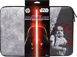 Standard pavilion laptops start with a 1,366x768 display, but in the star wars version, 1080p is the default, with a touch display as part of a set of upgrades you can get for $999. Best Buy Hp Star Wars Laptop Sleeve Black Gray 889894243126