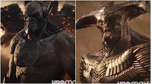 #releasethesnydercutjustice league (2017)the story of steppenwolf. Zack Snyder S Justice League New Teaser Darkseid And Steppenwolf Invade The Earth Entertainment News The Indian Express