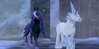 How To Get Both Legendary Horses In Pokemon Sword And Shield Crown Tundra -  Spectrier And Glastrier - Youtube