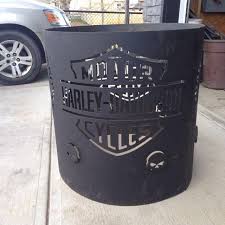 Holds a 300 lb man or woman. Find More Harley Davidson Fire Pit New Never Used Black Friday Sale Now 275 00 For Sale At Up To 90 Off