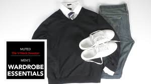 This classic style cardigan looks excellent in combination with a classic style pants, as well as with a different types of jeans. 5 Of The Best Men S V Neck Sweaters Muted