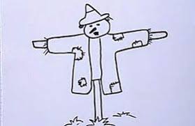 how to draw scarecrow scary things to draw drawing for beginners drawing tutorial easy