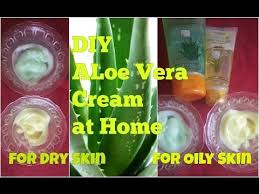 diy aloe vera cream at home for dry and