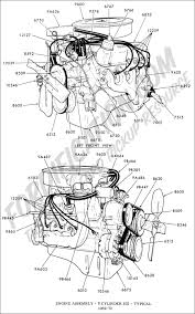 I pulled this ford 351 windsor engine out of the 67 mustang fastback. Ford Truck Technical Drawings And Schematics Section E Engine And Related Components