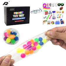 Wuqid infinity cube fidget toy stress relieving fidgeting game for kids and adults $7.99 on amazon.com buy now. Tpr Squeeze Bead Ball Squishy Colorful Fidget Toys Ball Sensory Stress Relief Edc Anti Stress Toys Amazon Toy Hot Selling Buy Squeeze Bead Ball Squishy Colorful Fidget Toys Balls Toys Smash Ball Product On