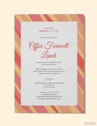 Sample freeemployee appreciation lunch sample invites. Office Farewell Lunch Invitation Template Free Jpg Illustrator Word Outlook Apple Pages Psd Publisher Template Net Invitation Template Lunch Invitation Invitations