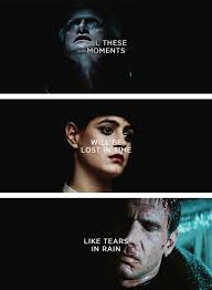 I Ve Seen Things You People Wouldn T Believe Attack Ships On Fire Off The Shoulder Of Orion I Watched C Beams Film Blade Runner Blade Runner Aesthetic Anime www pinterest co kr