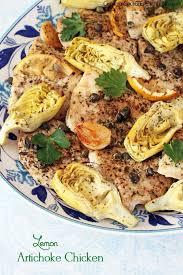 Baked Lemon Artichoke Chicken Lemon Artichoke Chicken Artichoke Chicken Poultry Recipes