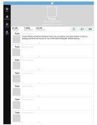 15 Best Photos Of Blank Twitter Template For Students 2015 Pertaining To Blank Twitter Profile Templ In 2020 Twitter Template Cover Letter For Resume Business Template