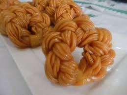 شهيوات رمضان حلوى بوشنيخة أو القريوش مضفور Macedonian Food Ramadan Sweets Food