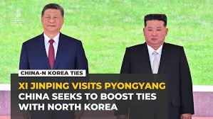 China’s Xi Jinping visits North Korea on rare state visit to boost ties  with Kim Jong Un