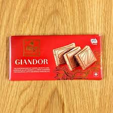 Frey Giandor Milk Chocolate With Almond Cream Filling Is Soft And Creamy But Tastes A Bit Like Frosting It S A Artisan Chocolate Chocolate Lovers Almond Cream
